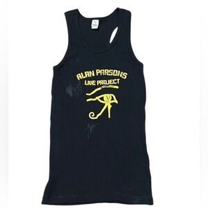 Alan Parsons size small 2002-2004 authentic vintage autographed tank top EVC
